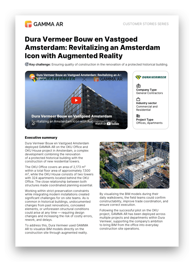 Dura Vermeer Bouw en Vastgoed Amsterdam Revitalizing an Amsterdam Icon